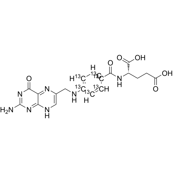 Folic acid-13C6 161406-20-8